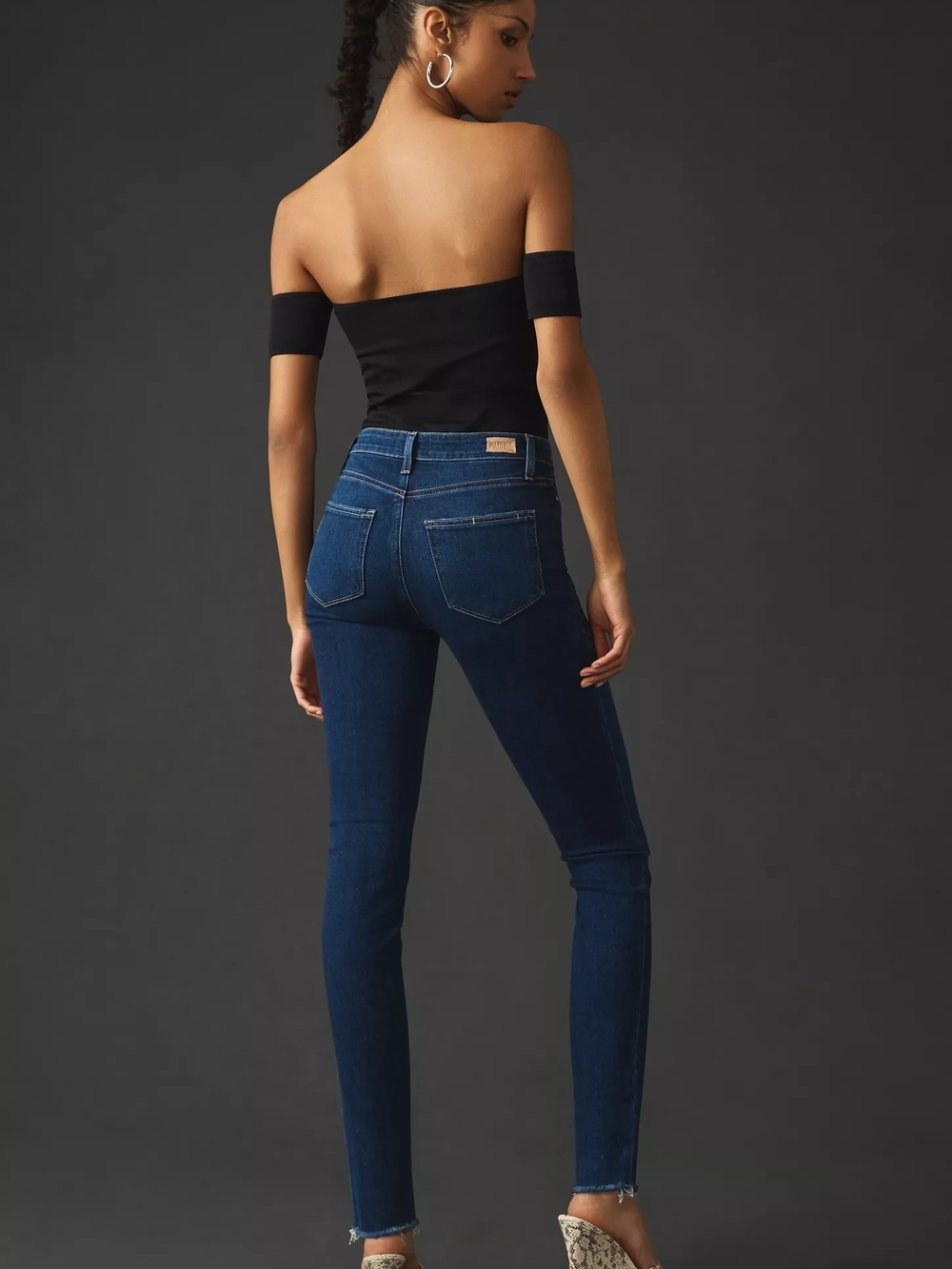 Paige Hoxton Ankle High Rise Skinny Jeans Size 25 Anthropologie - Picture 2 of 16
